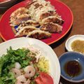 yayo34's cooksnap of when they made 餃子の具　鶏むねの挽肉＋コリアンダー.