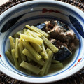 meg115's cooksnap of when they made 懐かしき蕗の煮物with鯖水煮缶.