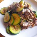 ノン王子's cooksnap of when they made 簡単☆豚肉とズッキーニの照り焼き.