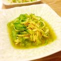 PGTips's cooksnap of when they made さきイカとキュウリの甘酢和え.