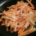 滝の道ゆずる's cooksnap of when they made 余り物deもう一品☆人参と大根のきんぴら.