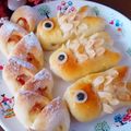 みゆゆ♡♡'s cooksnap of when they made こいのぼりパン＊サンドイッチ.