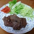 かおpon's cooksnap of when they made 本格派♪オージービーフでオニオンステーキ.