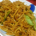 kasumon☺'s cooksnap of when they made もやしと豚肉のカレー炒め.