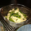 アスカチャチャ's cooksnap of when they made ムネ肉とほうれん草のごま和え☆具だくさん.