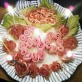shimacchi's cooksnap of when they made たった二本で！オシャレ還暦の紅白誕生祝い.