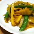 こっぷぽ～ん's cooksnap of when they made ❤たけのこスナップエンドウのカレー炒め❤.