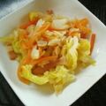 ヨシヨッシー's cooksnap of when they made キャベツと人参、ベーコンの炒め物.
