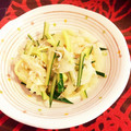 reichan718's cooksnap of when they made 新玉ねぎときゅうりとしらすのサラダ.