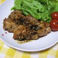 なっらー's cooksnap of when they made お弁当にも☆ゴマ照りチキン♪.