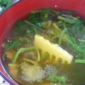 あかぷり's cooksnap of when they made 春を食す！筍とセリのみそ汁.