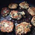 kanakoala's cooksnap of when they made 簡単！鶏ひき肉で☆つくねハンバーグ.