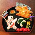 ＲＫくんママ's cooksnap of when they made こどもの日に!!金太郎キャラ弁.