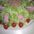amiyuiママ's cooksnap of when they made サラダに♡♥ハートマト♥♡.
