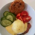 ねこ♪たま's cooksnap of when they made レンジで簡単！エッグベネディクト.