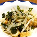 Roccatine's cooksnap of when they made もやしとワカメの簡単和え物.