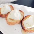 msmn♡'s cooksnap of when they made カマンベールと蜂蜜シナモンのブルスケッタ.
