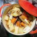 クック4A5J7K☆'s cooksnap of when they made 簡単　和食！　筍と　ごぼう　椎茸の　煮物.