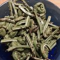 la_breeze's cooksnap of when they made 山菜の季節ですね、こごみの胡麻和え.