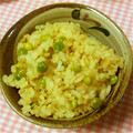82tarou's cooksnap of when they made ★さやえんどうの豆★かんたん炊き込みご飯.