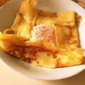 komugiko4's cooksnap of when they made おうちでカフェ気分♪ハムチーズクレープ.