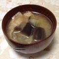 maki_08's cooksnap of when they made 美味しい♪なすと油揚げのお味噌汁♪.