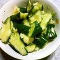 屋寿司's cooksnap of when they made 居酒屋風♡簡単おつまみ♡スタミナ胡瓜.