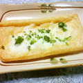 屋寿司's cooksnap of when they made 油揚げの簡単おつまみ♩.