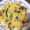 maro_0's cooksnap of when they made ♡しめじとほうれん草のミルク風味パスタ♡.