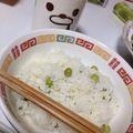 夏目隕石's cooksnap of when they made まめ味全開＊鮮やかふっくらピースごはん.
