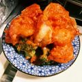 1児mamaちゃん's cooksnap of when they made 揚げない！簡単！エビマヨ♪.