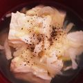みずは's cooksnap of when they made ヘルシー！豆腐でオニオンスープ.
