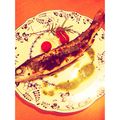 bigbig123's cooksnap of when they made イワシやニジマスで✿ニース風焼き魚.