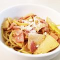 まめみ18's cooksnap of when they made 絶品★筍とベーコンの和風ペペロンチーノ★.