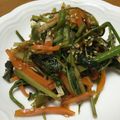 れみほ's cooksnap of when they made ウドの皮のキンピラ.