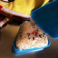 ま◎。's cooksnap of when they made ごま油が香る梅ゴマおにぎり.