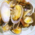 めかなつ。's cooksnap of when they made あさりのバター酒蒸し.
