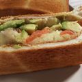 醤油とんこつ's cooksnap of when they made アボカドサーモンポテトのサンドイッチ.