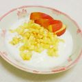 旦那は皿洗い's cooksnap of when they made ちょっとリッチな！？★りんごヨーグルト★.