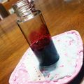史努比's cooksnap of when they made バニラアイスのデザート赤ワインソース.