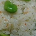 ΦωΦパニーニ☆'s cooksnap of when they made 春ご飯！桜色の空豆炊き込みご飯.