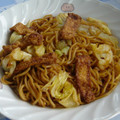 nokko.t's cooksnap of when they made 油揚げのうまみ☆゜+。焼きそば.
