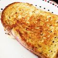にゃみら's cooksnap of when they made 【山/キャンプごはん】ホットサンド.