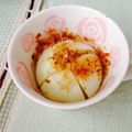 joy09's cooksnap of when they made 新玉はこれ！レンチンだけ。.