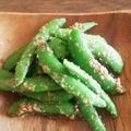 ☺Y☆4e☺'s cooksnap of when they made 簡単!!スナップエンドウの胡麻和え♪.