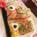 ひまわり0602's cooksnap of when they made 簡単♪こいのぼり寿司（こどもの日）.