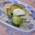のじまさん's cooksnap of when they made きゅうり＆かぶの箸休め.