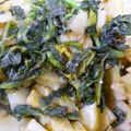 lovelyauya's cooksnap of when they made 菜の花と新じゃがの味噌バター炒め.