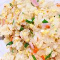 Pugまこちゃん's cooksnap of when they made 簡単焼き飯♪.