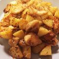 mikimagure's cooksnap of when they made 鶏むね肉のみそマヨ焼き　じゃがいも入り♪.